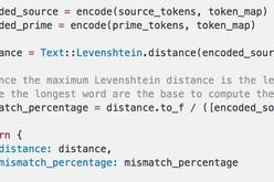 Algorithm for Sentence Matching