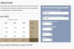 SDR Value Calculator: How to determine if a Sales Development Rep will bring value to your company