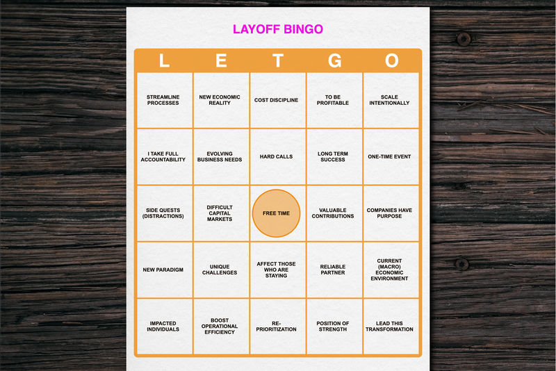 Screenshot of <a href='https://layoffbingo.com'>Layoff Bingo</a>