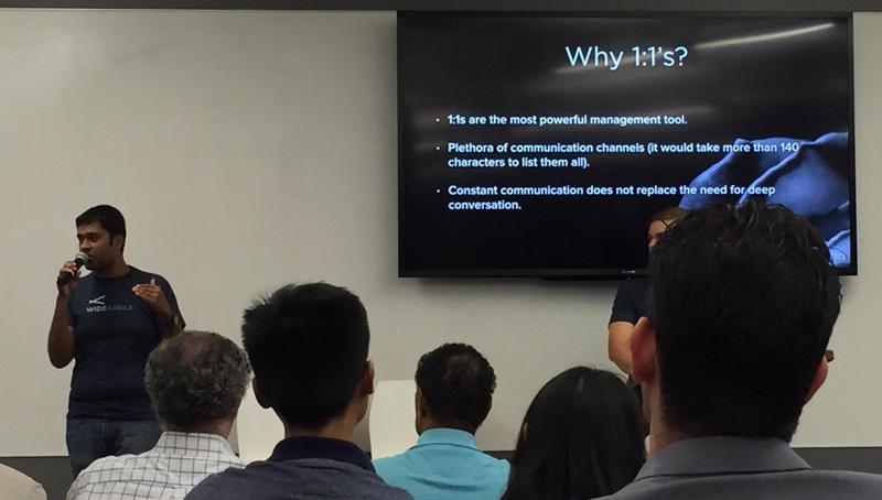 That's me presenting our software at Atlanta Startup Village
